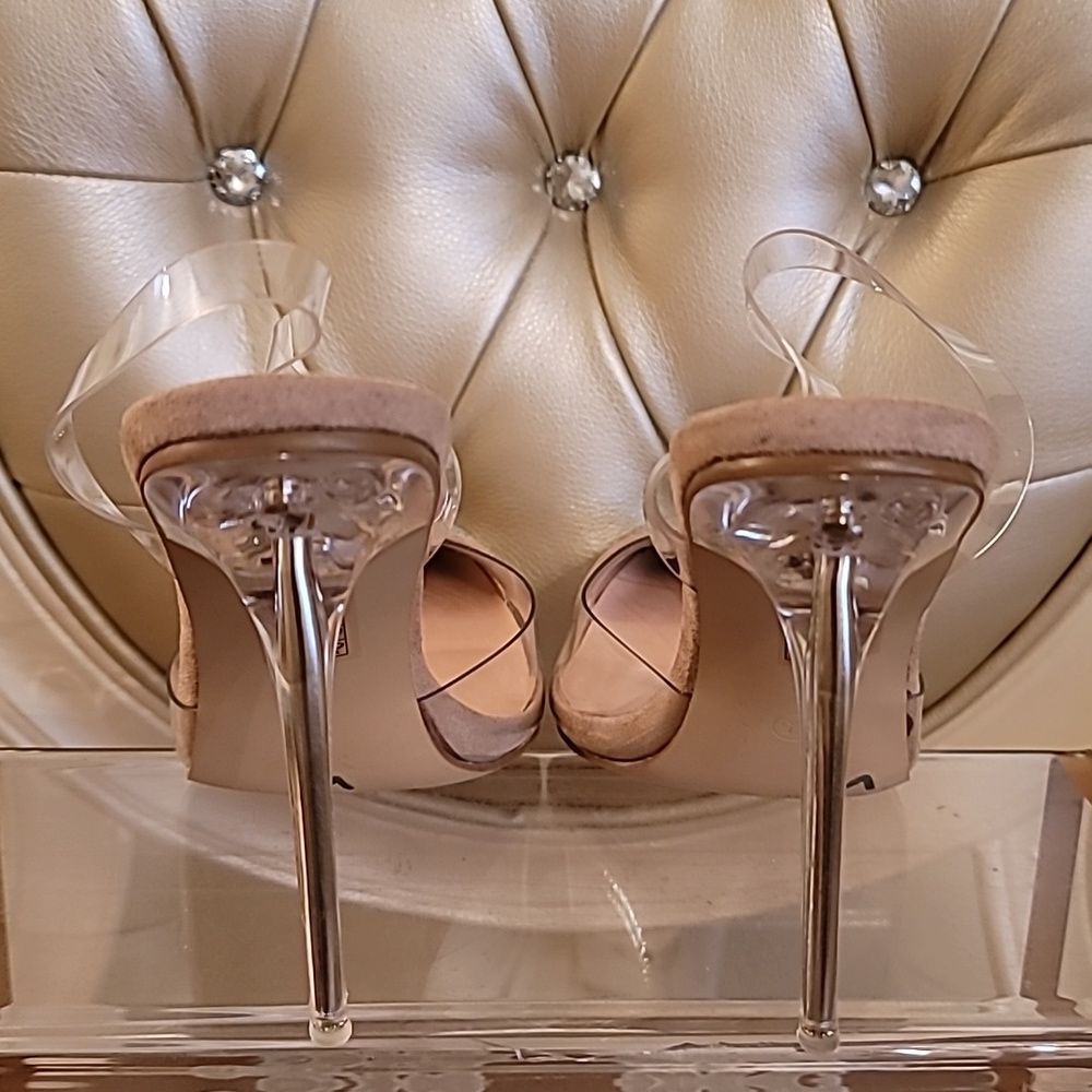 Beautiful Rhinestone Pointed Toe Slingbacks - Picture 9 of 16